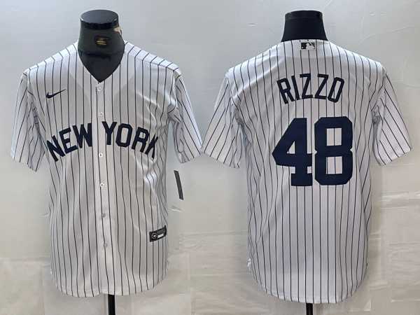 Men's New York Yankees #48 Anthony Rizzo White 2024 Cool Base Stitched Jerseys,We sell and wholesale Men's New York Yankees #48 Anthony Rizzo White 2024 Cool Base Stitched Jerseys on line form chian!